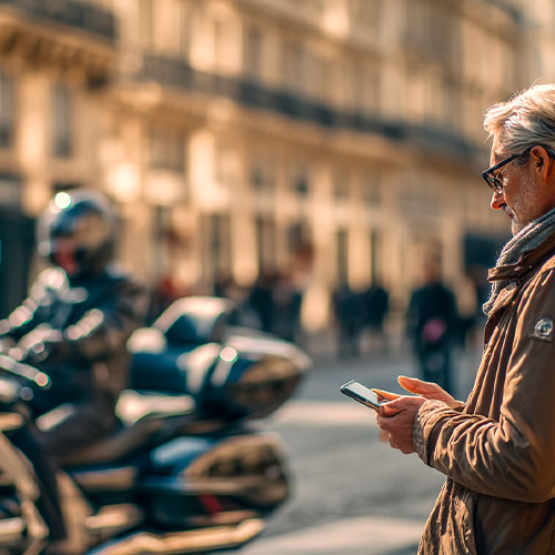 Réservation Taxi Moto Parisiens - Services Taxi Moto Paris et Île-de-France